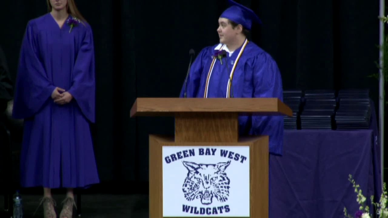 2017 Green Bay West Graduation YouTube