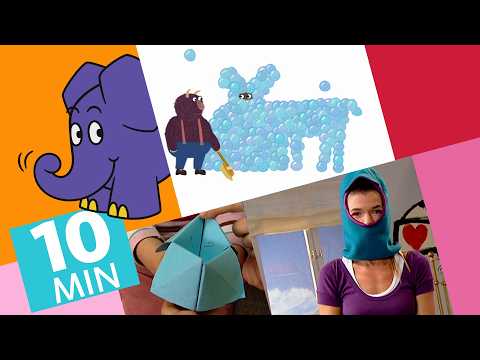 Hallo Elefant - Welches Tier wird gesucht? + Himmel & Hölle basteln | Der Elefant | WDR