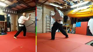 2 step sparring 4 5 & 6 attack and defence (ITC)