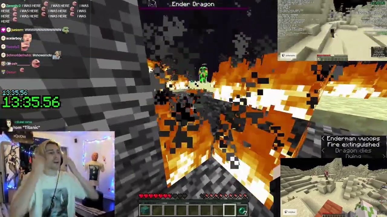 xQc Regains Minecraft Speedrun World Record After Nearly 2 Years