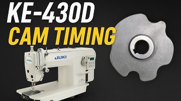 Ke-430d Cam timing | Sewing machine timing