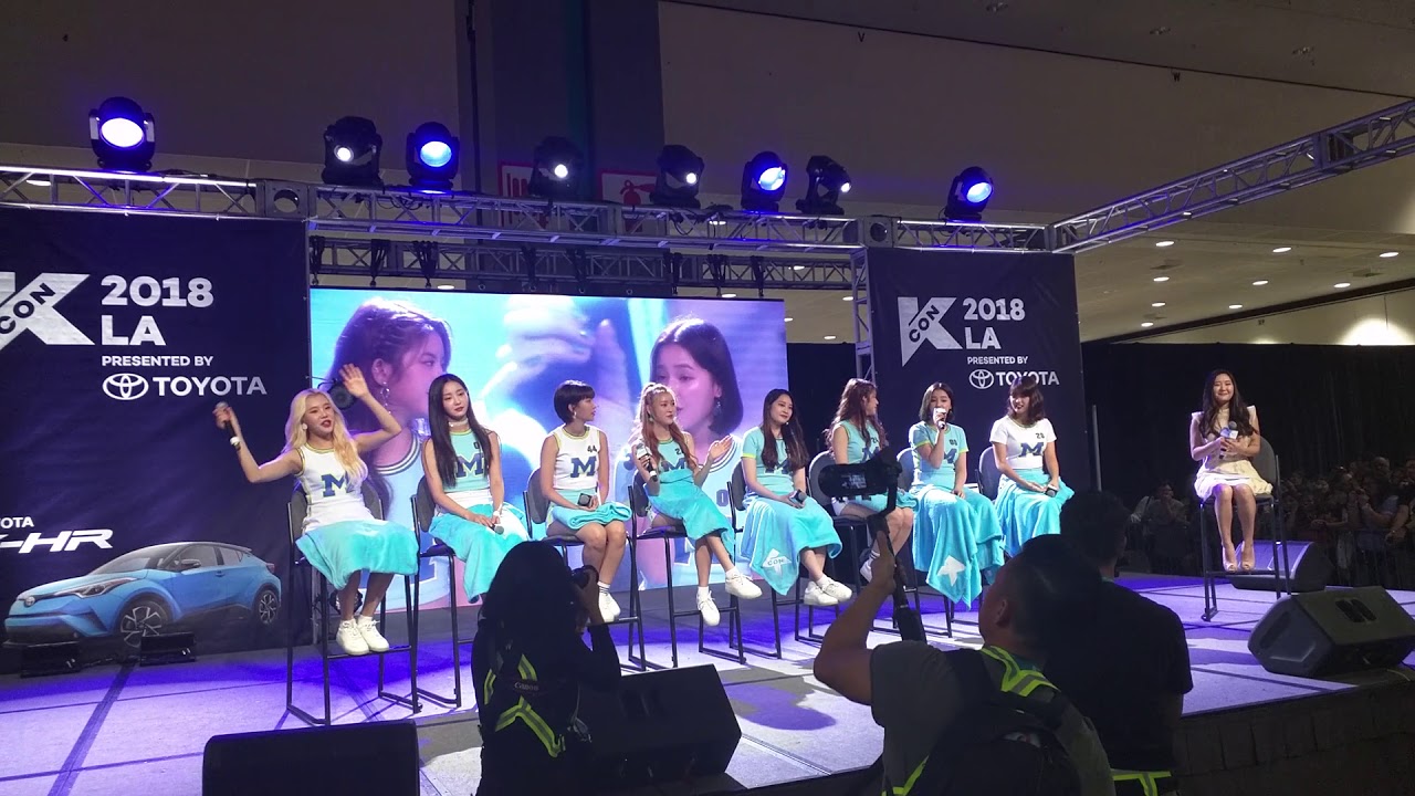 180811 모모랜드 MOMOLAND KCON 2018 LA STAR Live Talk FULL VIDEO