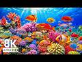 Experience the Mesmerizing Ocean Depths — Stunning Sea Life in The Best 8K UHD Aquarium