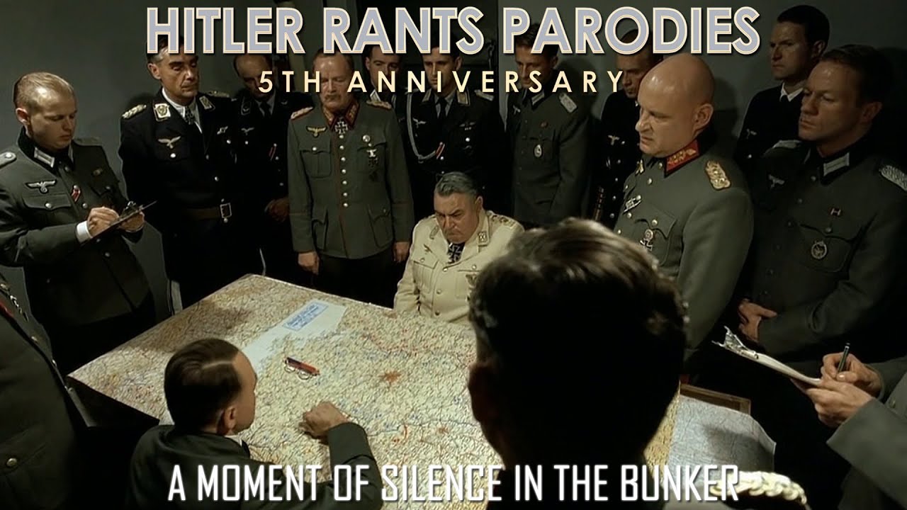 A moment of silence in the bunker
