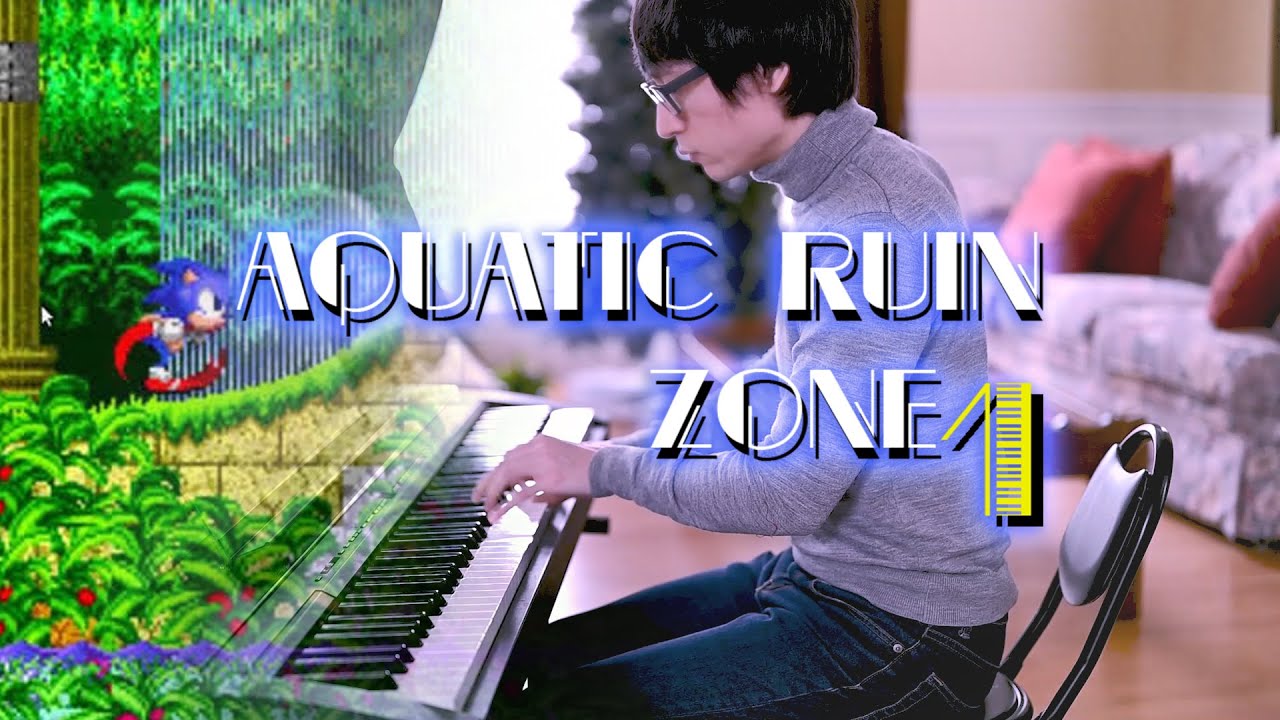 Sonic 2 Aquatic Ruin Zone (Sonic the Hedgehog Piano Collections