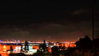 Timelapse of LAX at night Lax Time Lapse Night