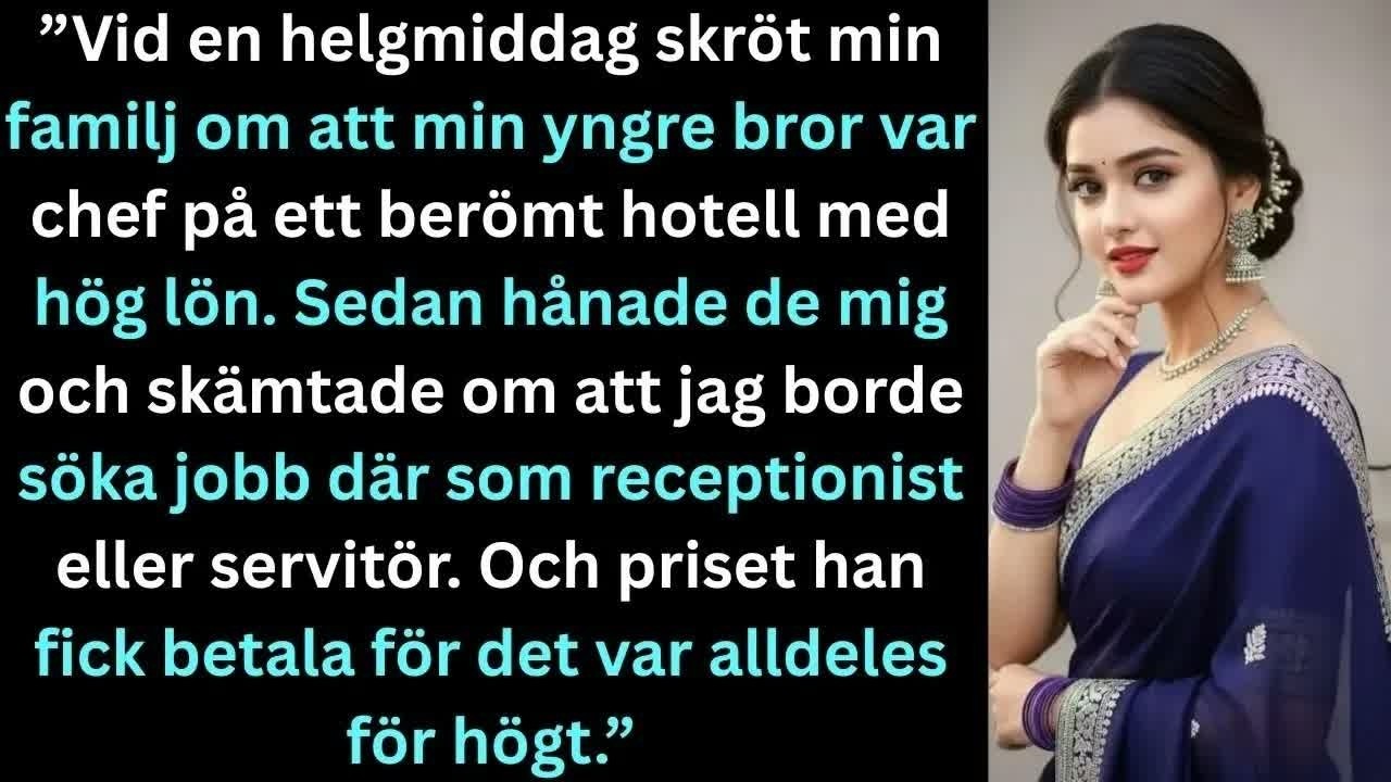 Jag stod utanför mina föräldrars hus i en sliten jacka och visste att middagen inuti var ett enda långt sätt att visa mig hur värdelös de tyckte att jag var. Min bror Tucker hade precis blivit VD...