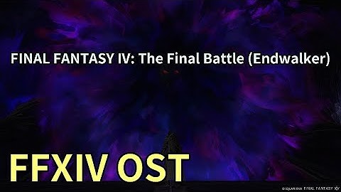 FINAL FANTASY IV: The Final Battle (Endwalker) / Zeromus Phase 1 Theme - FFXIV OST