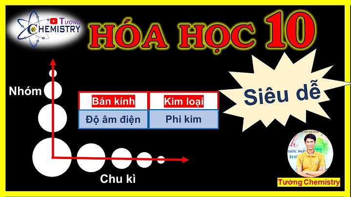 So sánh bán kính của các nguyên tử năm 2024