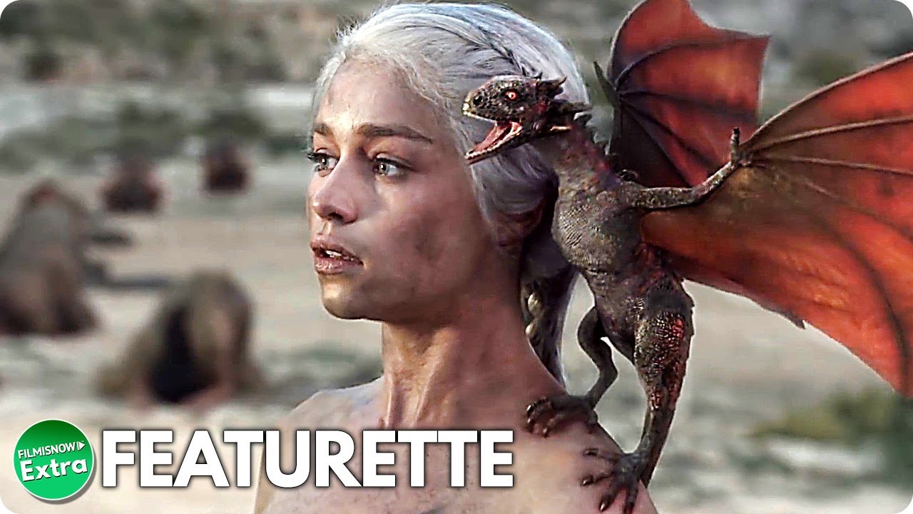 GAME OF THRONES (10th Anniversary) | Evolution of the Dragons Featurette (HBO)