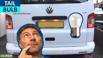 Hoe Tail Lamp vervangen op VW T5 Transporter