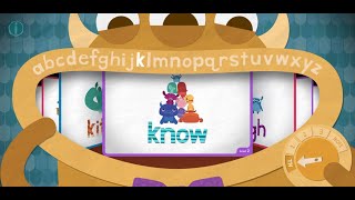 Letter K - KNOW | Endless Reader | Sight Words | Originator Games