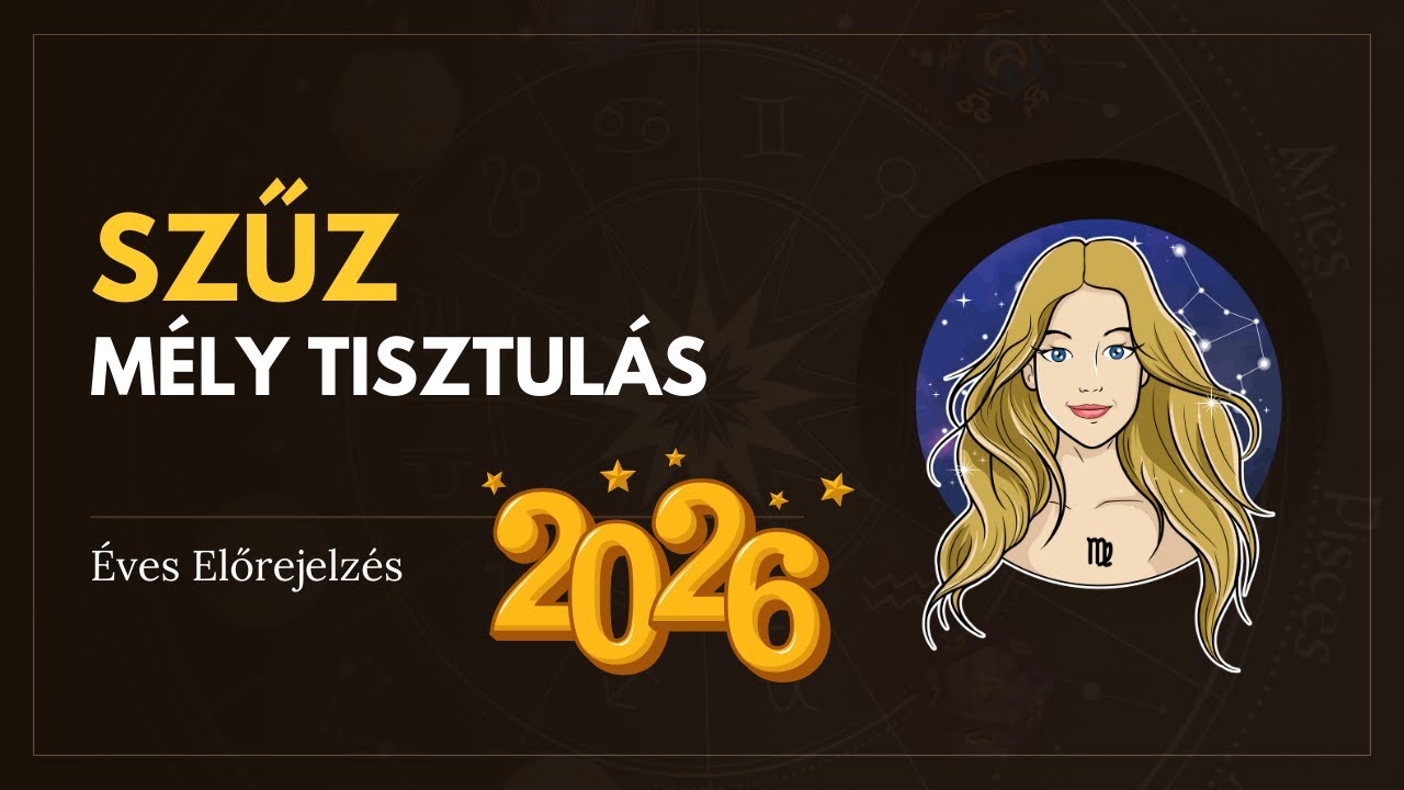 SZŰZ ♍️2026 Éves Előrejelzés | egy régi minta kioldódik ☑️
