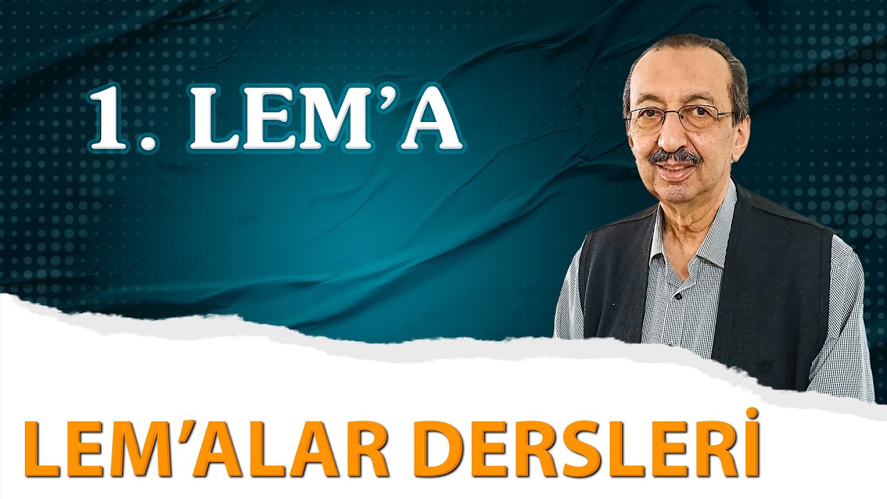 Prof. Dr. Alaaddin BAŞAR - Birinci Lem'a - (Hz. Yunus Aleyhisselam'ın Duasının Verdiği Mesaj)