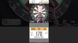 day 2 leg 501 #darts #3dart #pdc #official #shorts