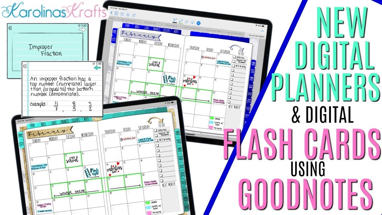 Whats New In The New Digital Planner Release Goodnotes How To