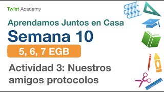 Semana 10 - Actividad 3: Nuestros amigos protocolos (5, 6, 7 EGB)