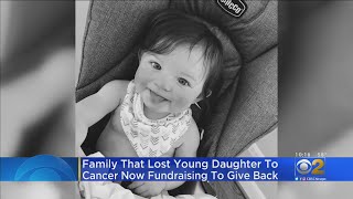 After Losing Young Daughter To Rare Cancer, Grieving Mother Raises Money To Give Back