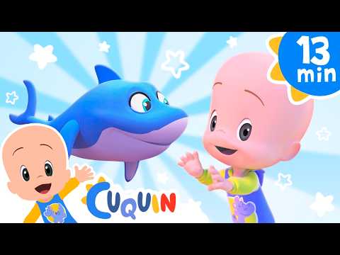 Bebé Shark (Bebé Tiburón) Y más canciones con Cuquín !!