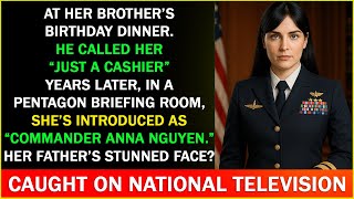 Full At Dinner, My Dad Said I’d Never Succeed — Then the Pentagon Called Me Commander Anna News