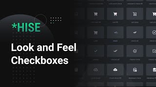 How to make checkboxes in HISE with Look and Feel