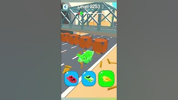 Shape shifting2 game level #2253  hyper casual game #shapeshifting  #gameplay #gaming #shortvideo