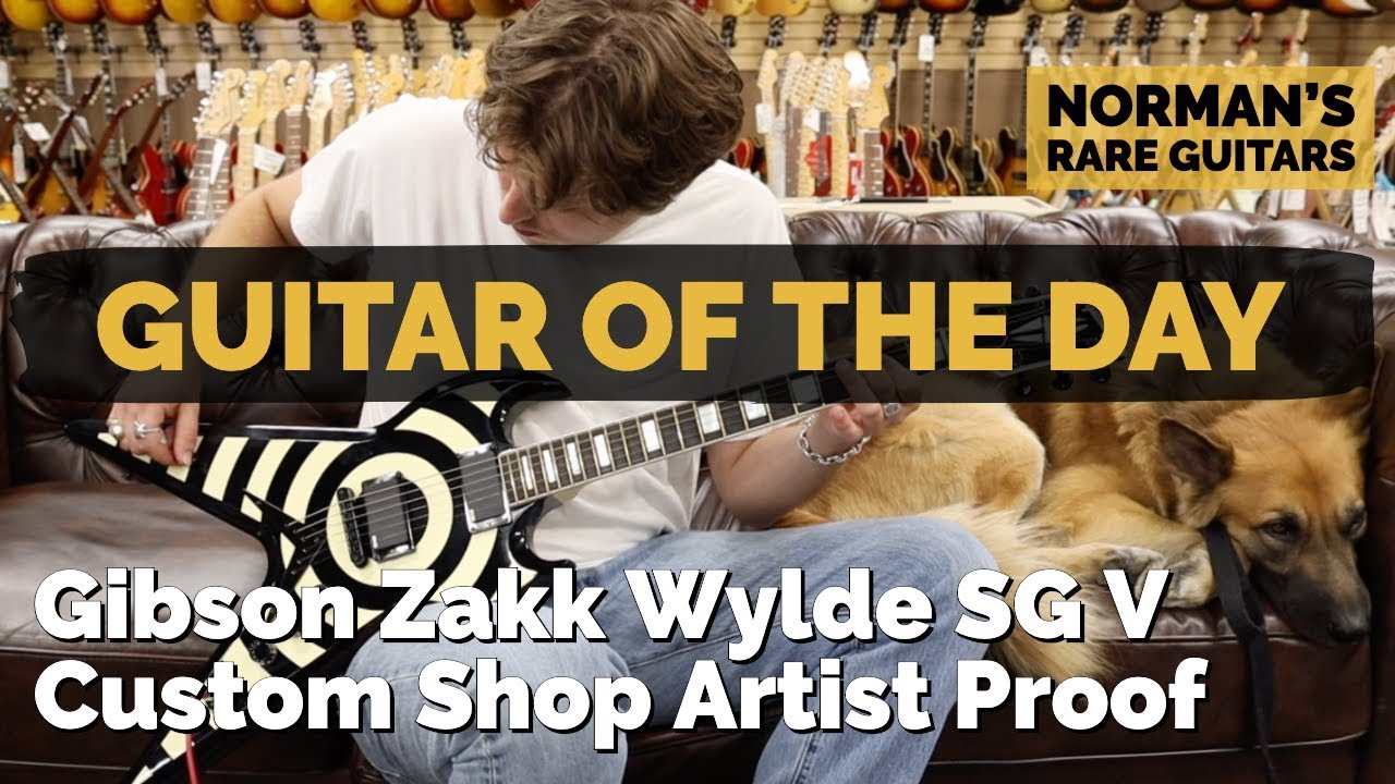 Guitar of the Day: Gibson Zakk Wylde SG V Custom Shop Artist Proof 