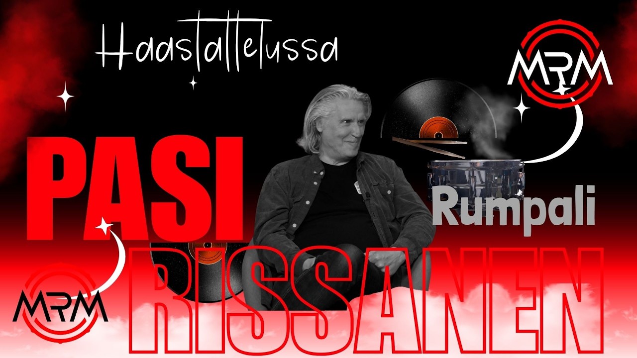 MRM esittää: Haastattelussa rumpali Pasi Rissanen, osa 1/2.