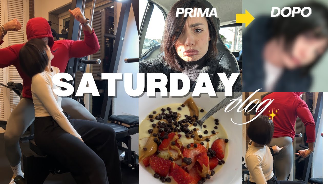 What I Eat in a Day | Routine di sabato tra parrucchiere e allenamento