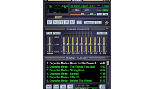Belajar putar musik winamp screenshot 4