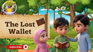 The Lost Wallet | Kids Moral Story in Urdu | Islamic Moral Story in Urdu | Little Muslims 