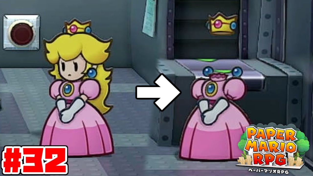 Princess Peach Turns Invisible 【Paper Mario: The Thousand-Year