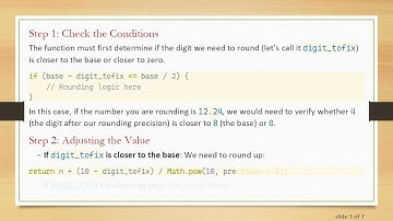 How to Round a Number in JavaScript in Any Base