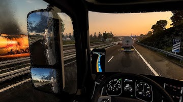 Ultra Realistic Graphics MOD for ETS2 1.47 | Max Settings | RTX 4070 Ti | No Reshade | 4K Cinematic