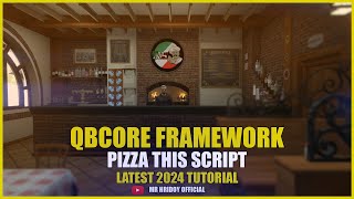 QBCore Pizza Job Script | Free FiveM Script | Latest Tutorial For Beginners 2024