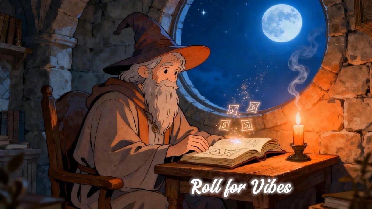 Fantasy Lofi Beats for Study & Relaxation | Roll for Vibes 🎲