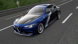 2017 Alfa Romeo Giulia Quadrifoglio | Forza Motorsport 7 | Le Mans Circuit de la Sarthe screenshot 2