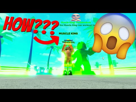 Roblox - Boneco Deluxe De 7cm - Muscle Legends Muscle King