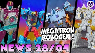 Vague 3 LEGACY UNITED et MEGATRON ROBOSEN enfin révélés ! NEWS TRANSFORMERS 28/04