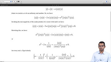 mod01lec07 - Cauchy-Schwartz inequality for vectors from LVS