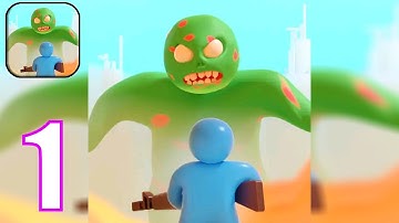 Hero Defense: Zombie War - Gameplay Walkthrough Part 1 (Android,iOS)