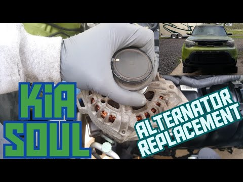 How to replace the alternator on a 2014-2016 Kia Soul 2.0L Gdi