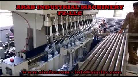 Multi-spindle Drilling Machine for scaffolding Industry - AIM-SMD-2.0