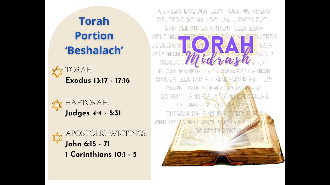 1-27-2024 Midrash Service, Torah portion "Beshelach" (And he sent)