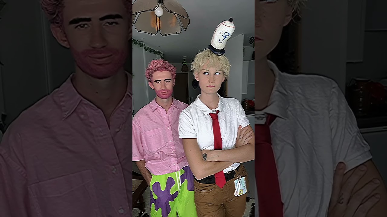 Spongebob and Patrick Just best Friends nothing more ☝️ #cosplay