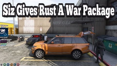 Siz Gives Rust A War Package | No-Pixel 3.1