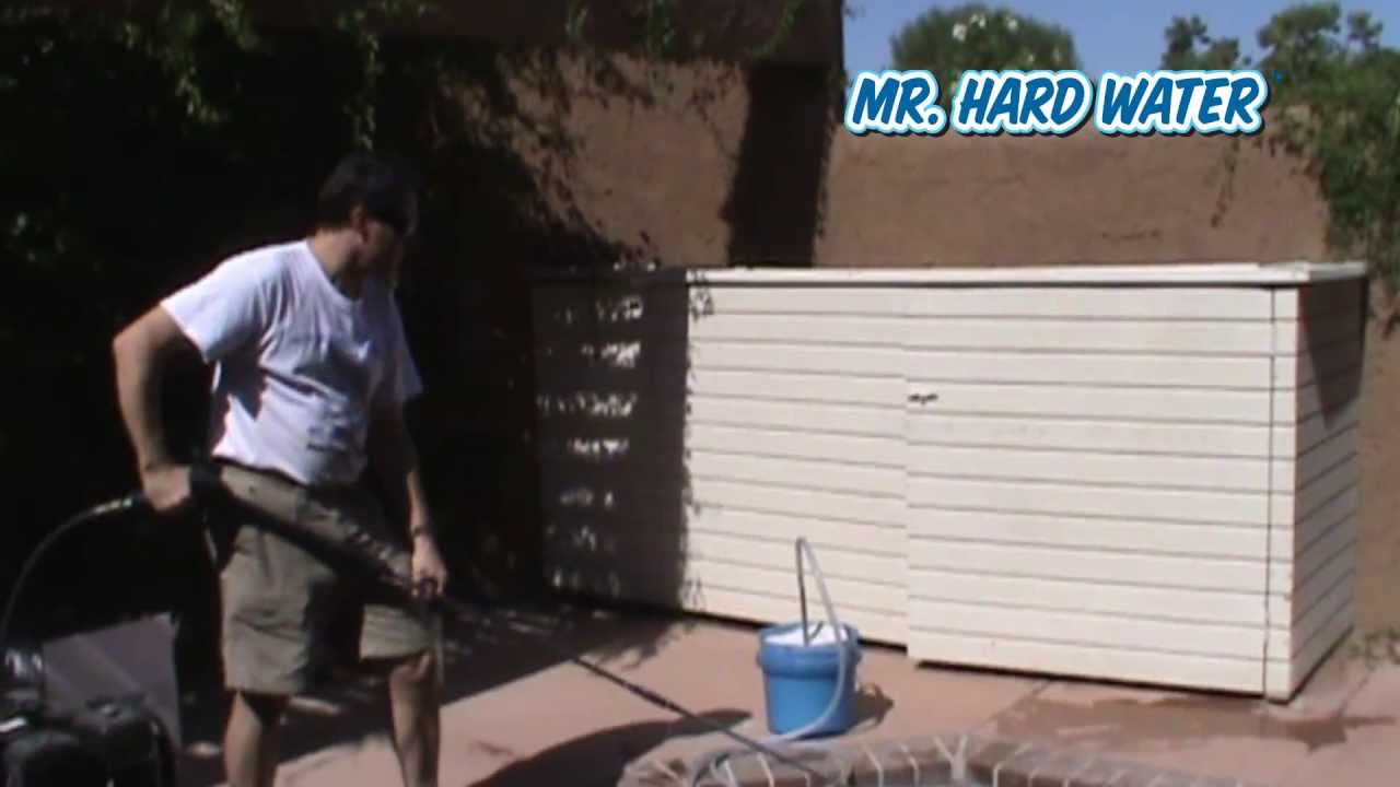 Part 1 Mr. Hard Water Pool Tile Cleaning Kits YouTube