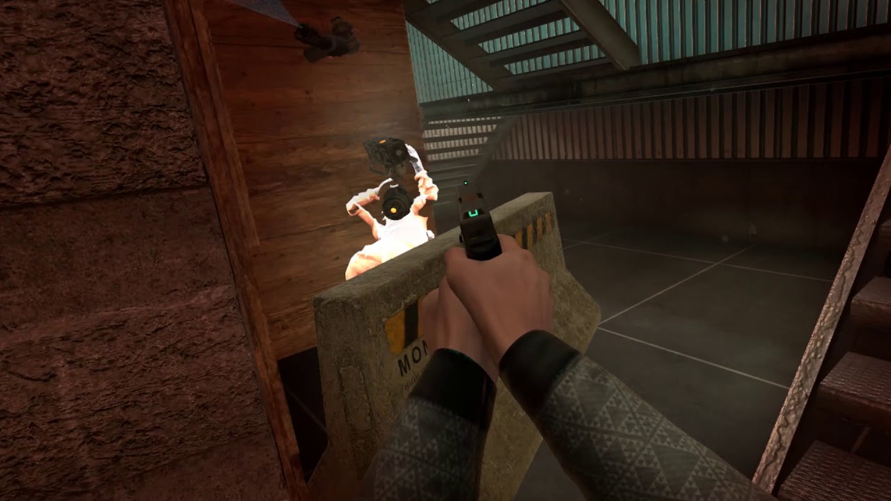 Boneworks Pistol Course YouTube