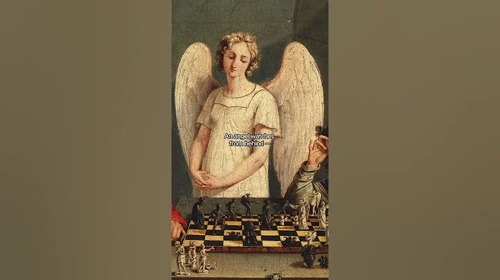 A soul on the line, a devil certain of victory... #art #history #painting #fyp