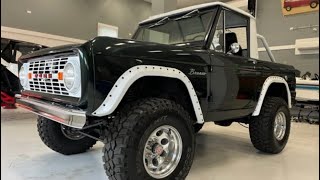 1966 Ford Bronco up for sale half cab lifted restored for sale at Davis Auto Sales Richmond Virginia